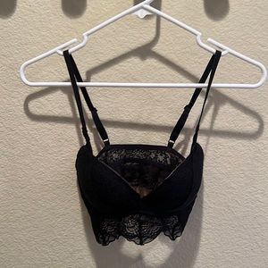 Pink Victoria Secret - Lace Bralette XS